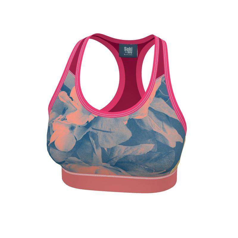 LES FLEURS Luxury Sports Bra
